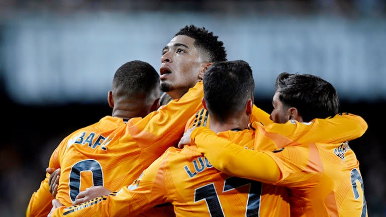 Dramatis! Valencia vs Madrid 1-2: Vinicius Jr Kartu Merah, Los Blancos Comeback dan ke Puncak Klasemen