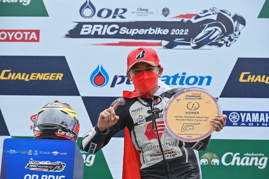 Pebalap Belia Astra Honda Ini Bikin Bangga di Thailand