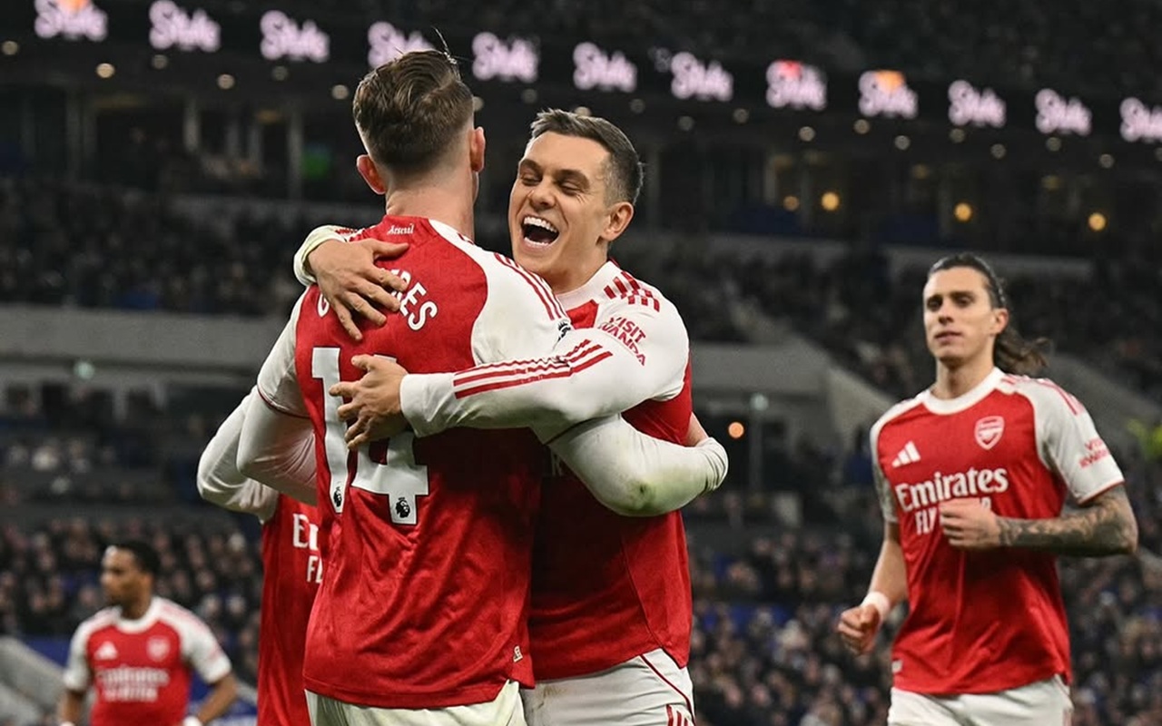 Arsenal Tutup Natal di Puncak Klasemen Usai Taklukkan Everton, Comeback Manis Gyokeres!