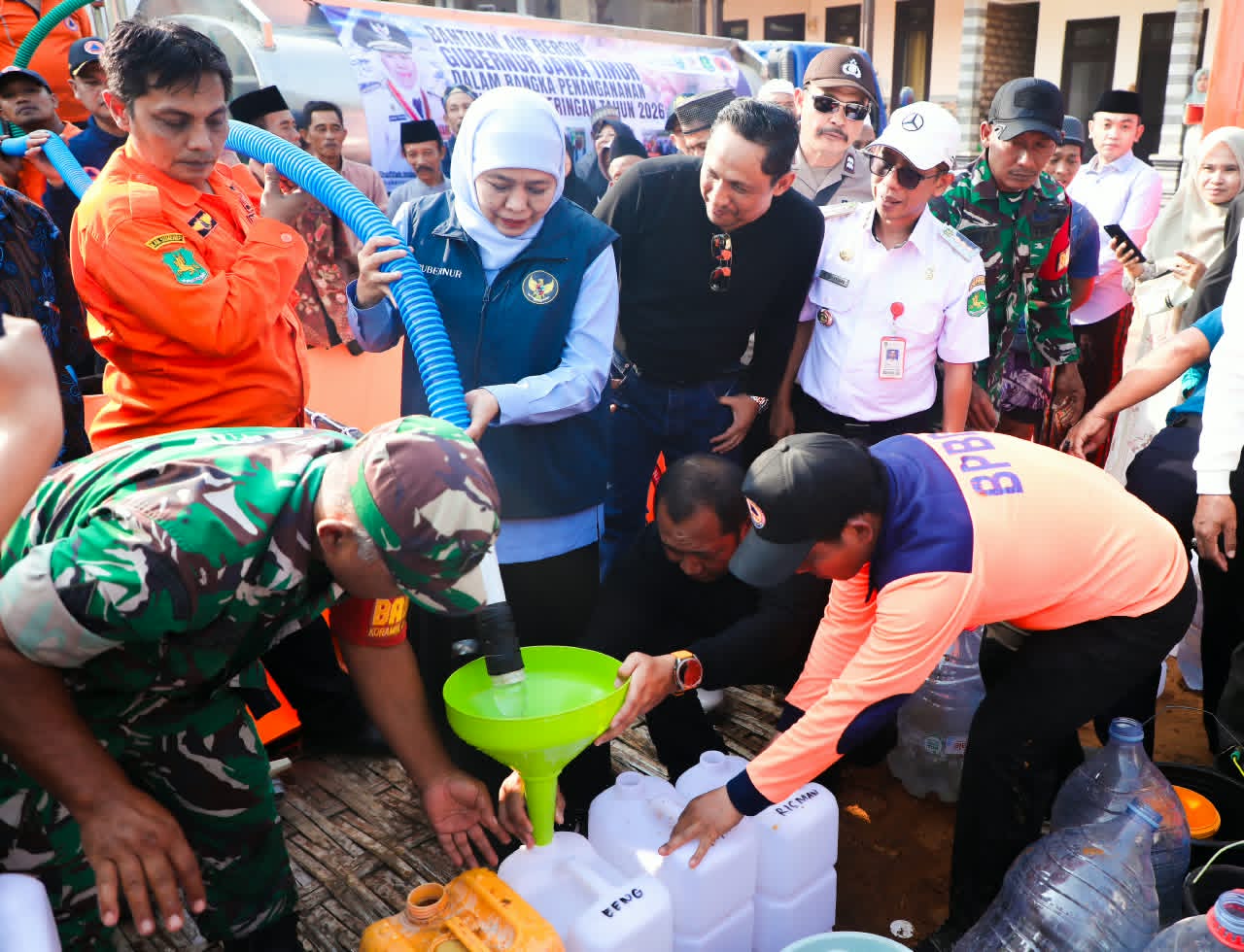 Kering di Sumenep, Khofifah Siapkan Sumur Bor pada 2027