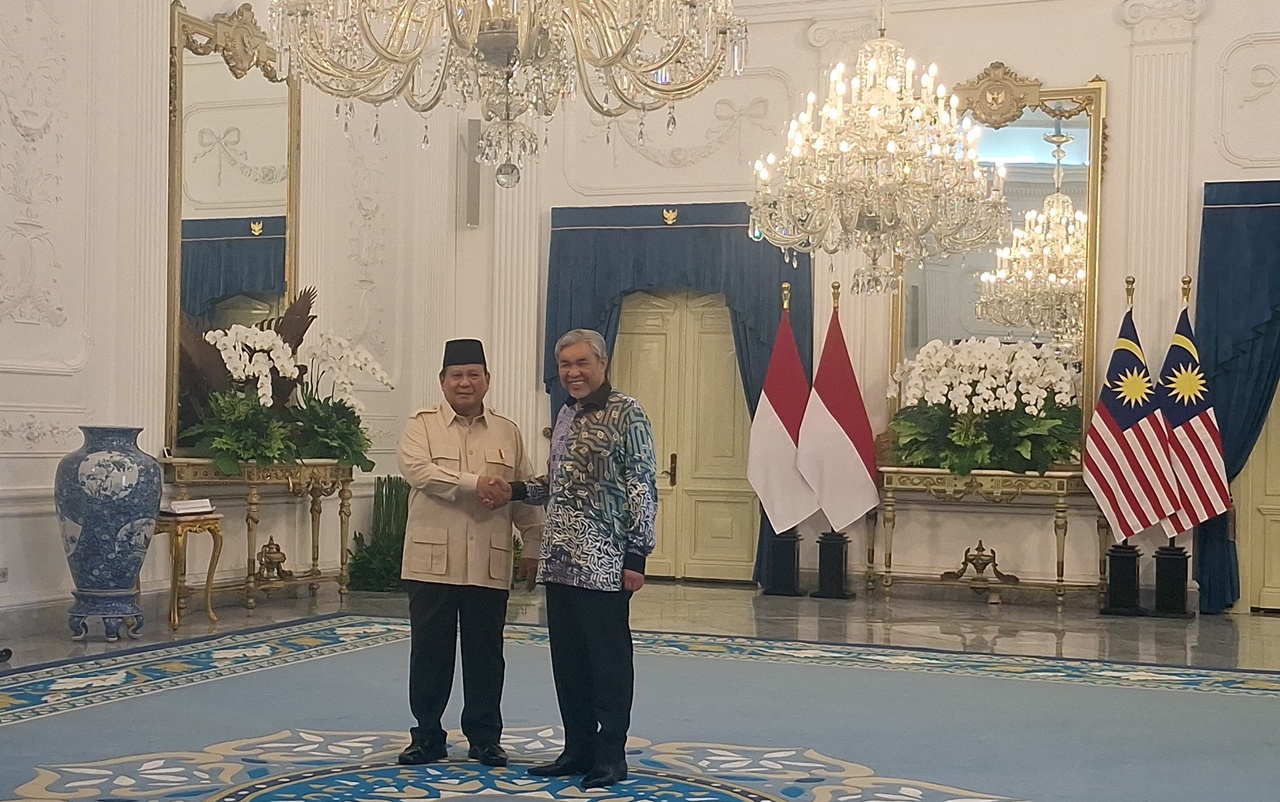 Temui Prabowo di Istana Jakarta, Wakil PM Malaysia: Kawan Lama Dari Masa Muda
