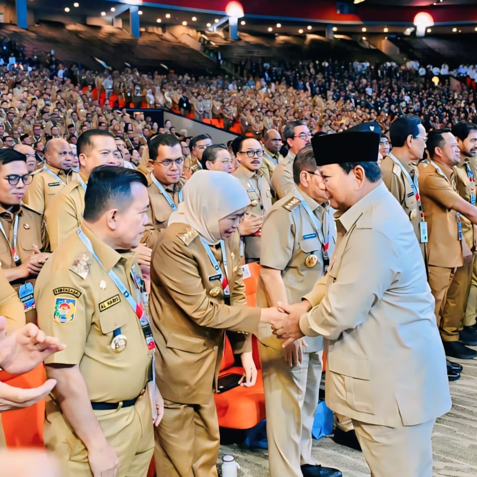 Khofifiah-Emil Pamer Desa Mandiri dan SR Terbanyak Secara Nasional 