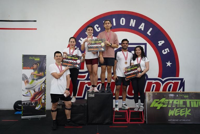 Kenalkan Jackson Active ke Member Gym Melalui Lomba