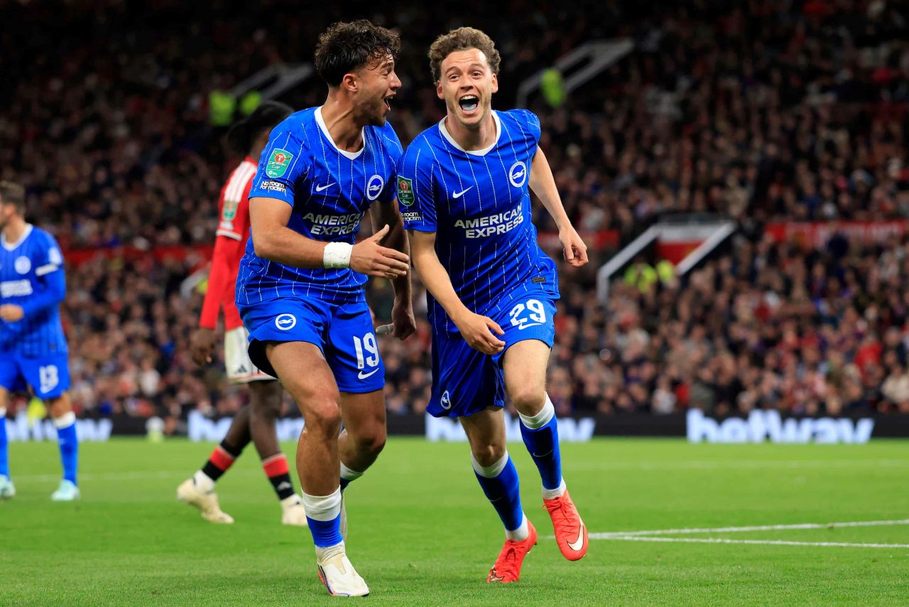 Man Utd vs Brighton 2-3, Setan Merah Out dari Carabao Cup!