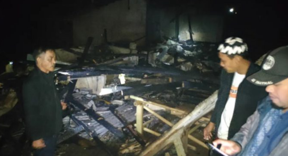 Rumah Warga di Picung Pandeglang Hangus Terbakar, Kerugian Capai Rp 100 Juta