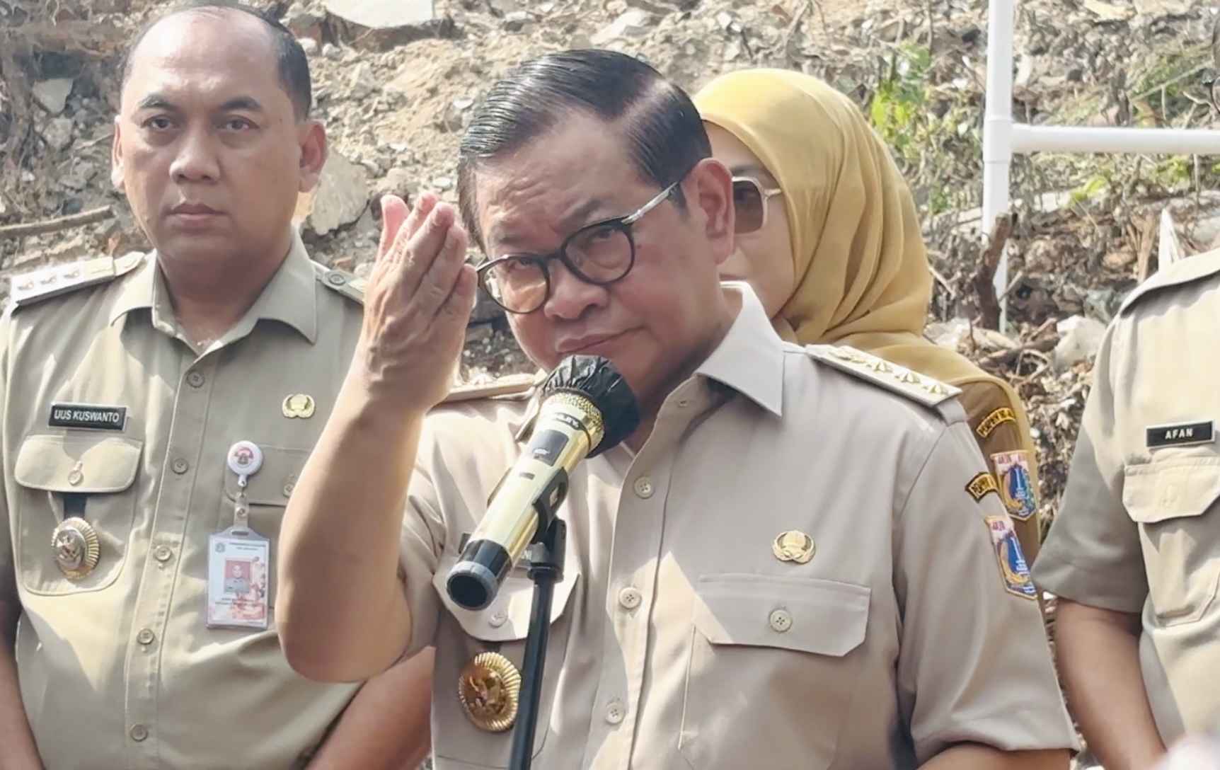 Pramono Tegaskan Pembongkaran Kios Pasar Barito Sesuai Prosedur, Sudah Diberi SP 1-3