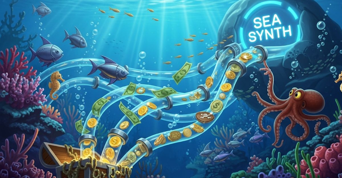 Game Penghasil Saldo DANA Gratis Sea Synth, Ditransfer Rp 200 Ribu dari Bawah Laut!