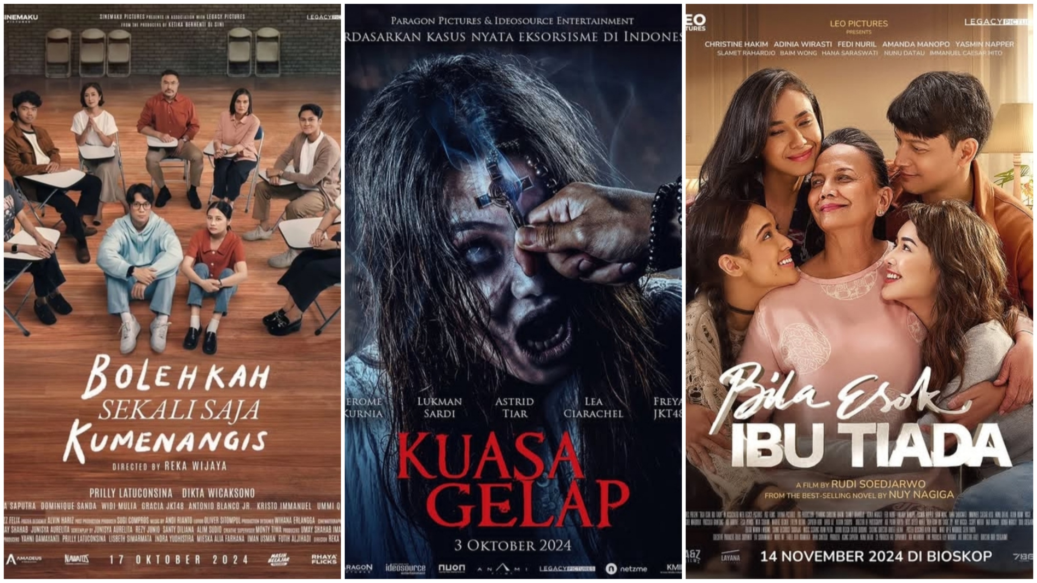 3 Film Layar Lebar Indonesia Tembus 1 Juta Penonton di Netflix