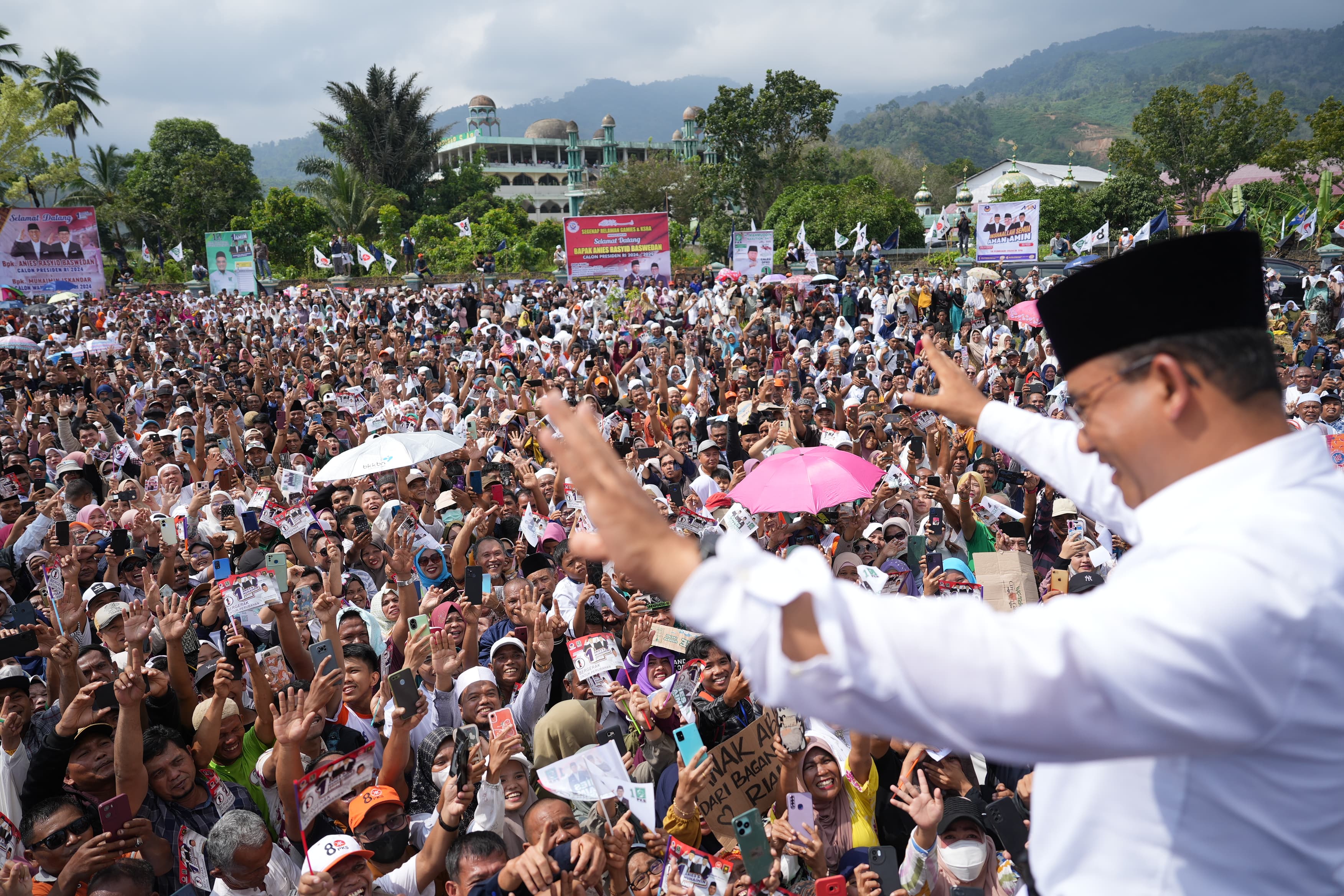 Kampanye Akbar Padang Sidempuan, Anies: Perubahan akan Menjadi Gelombang yang Sangat Besar