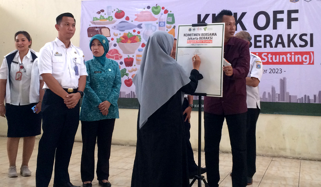 Dompet Dhuafa Ambil Bagian Dalam Program Jakarta Beraksi Tuntaskan Stunting