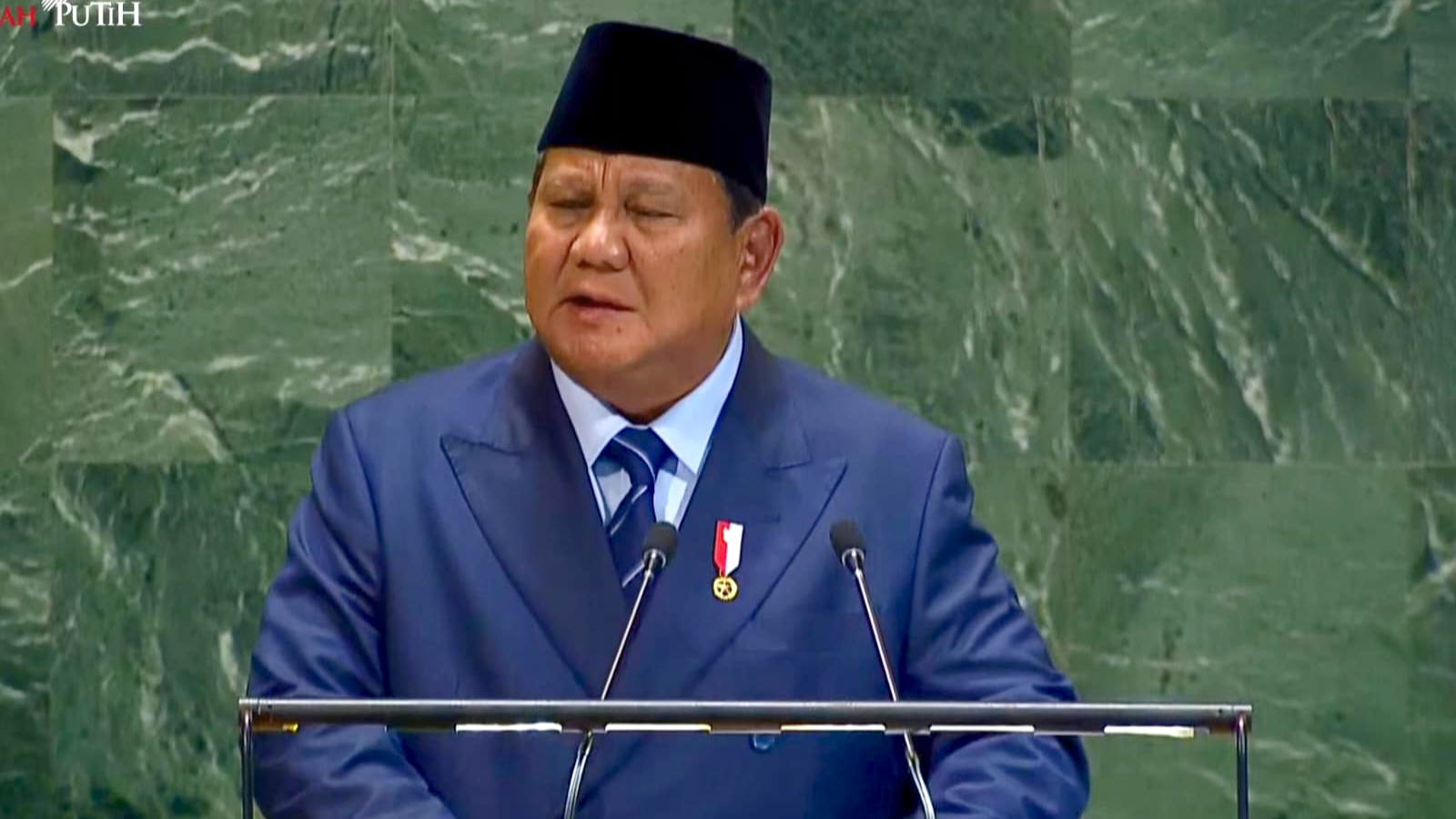 Prabowo Sebut Indonesia Catat Produksi Pangan Tertinggi di Sidang Umum PBB, Ekspor Beras Sampai ke Palestina