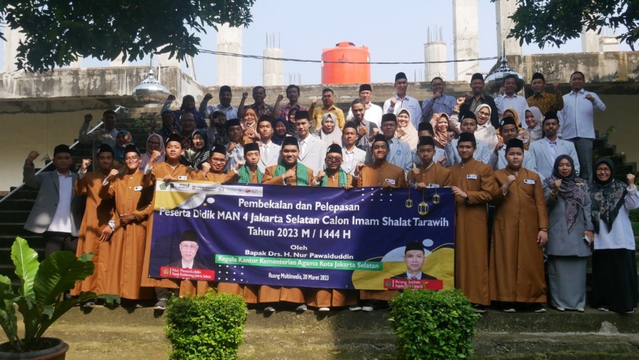 22 Siswa MAN 4 Dikirim Jadi Imam Tarawih di Masjid Jakarta