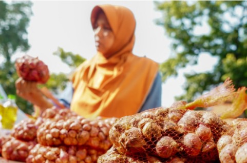 Gerakan Pangan Murah untuk Stabilkan Harga Bawang Merah Digulirkan