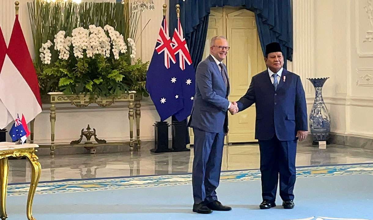 Prabowo dan PM Australia Sepakati Kerja Sama di Bidang Pertahanan hingga Pangan