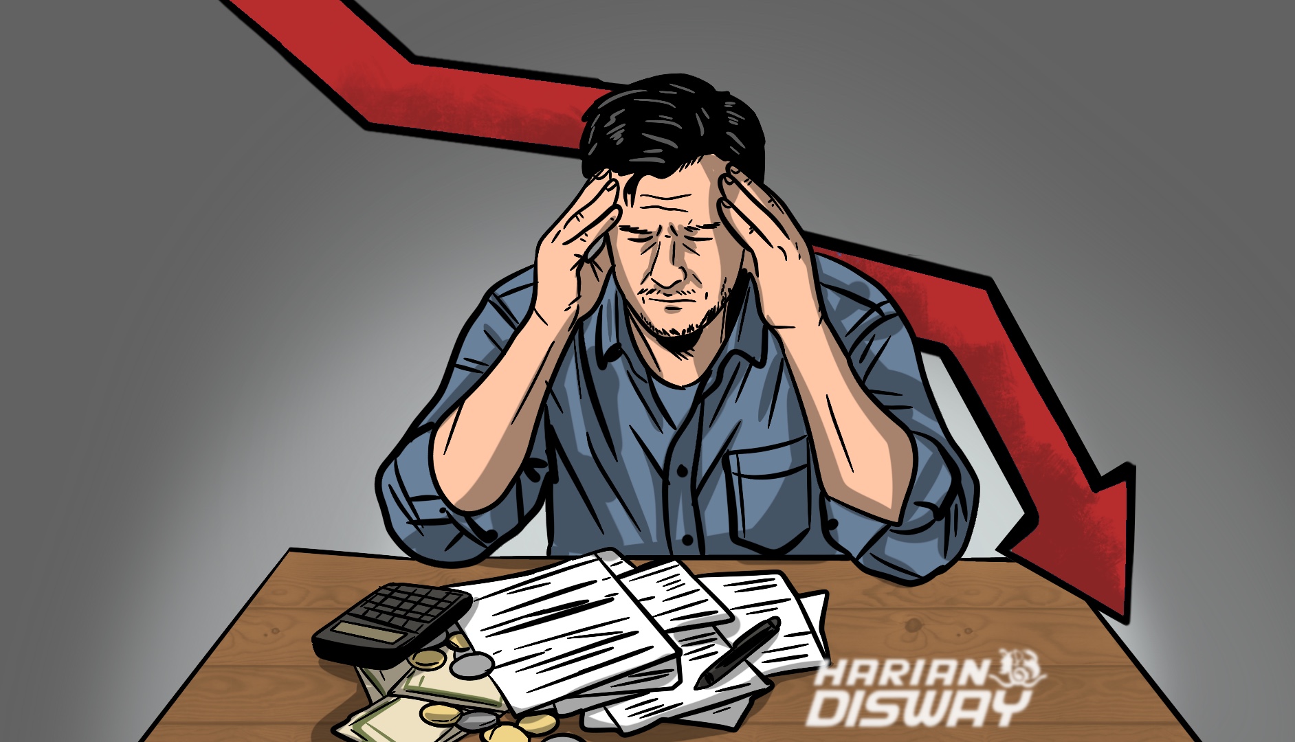 The Great Shrink: Bukan Miskin, melainkan Terimpit