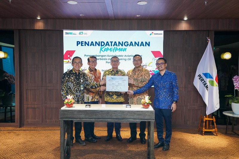 Pertamina Ekspansi dan Replikasi Proyek Avtur Berbahan Minyak Jelantah
