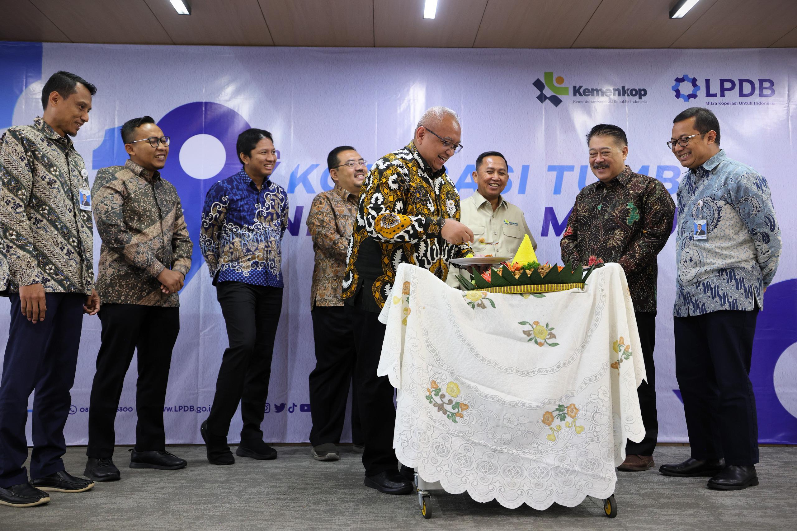 LPDB HUT ke-19, Perkuat Komitmen Pembiayaan Dana Bergulir ke Koperasi