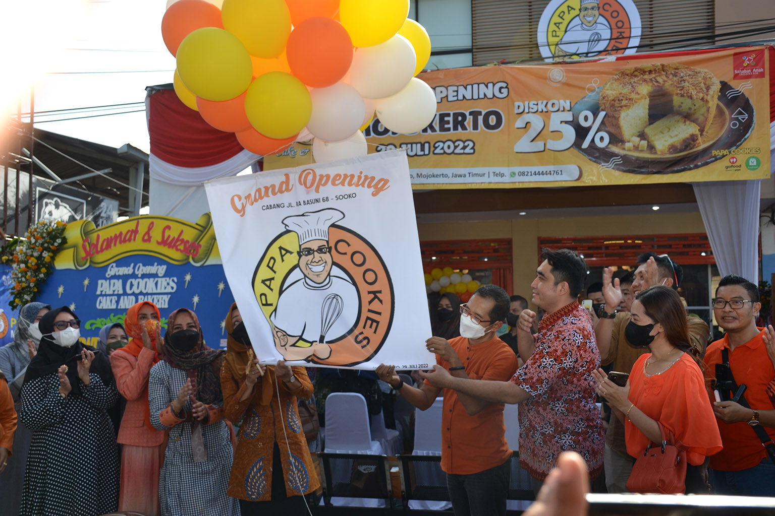 Resmikan Papa Cookies, Bupati Mojokerto: Ekonomi Kembali Bergairah