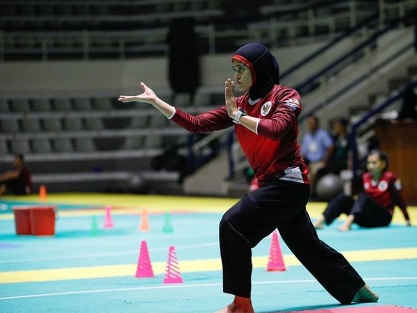 Pencak Silat Indonesia Amankan Tiga Tiket Final SEA Games 2021
