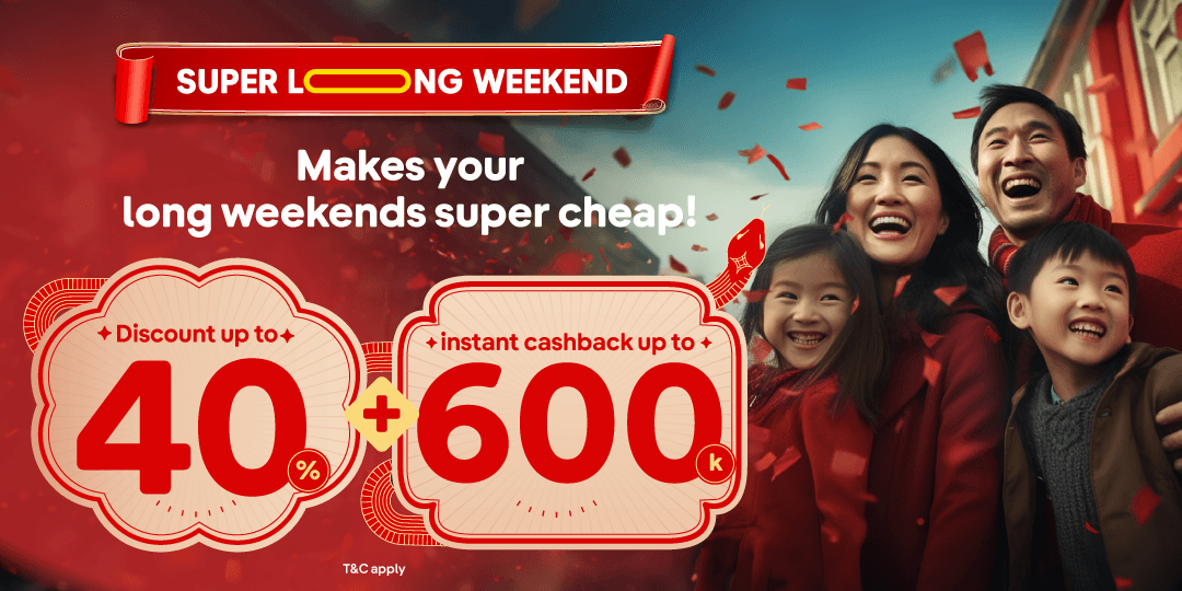 Buruan! Tiket.com Gelar Promo Super Long Weekend Jelang Perayaan Imlek 2025