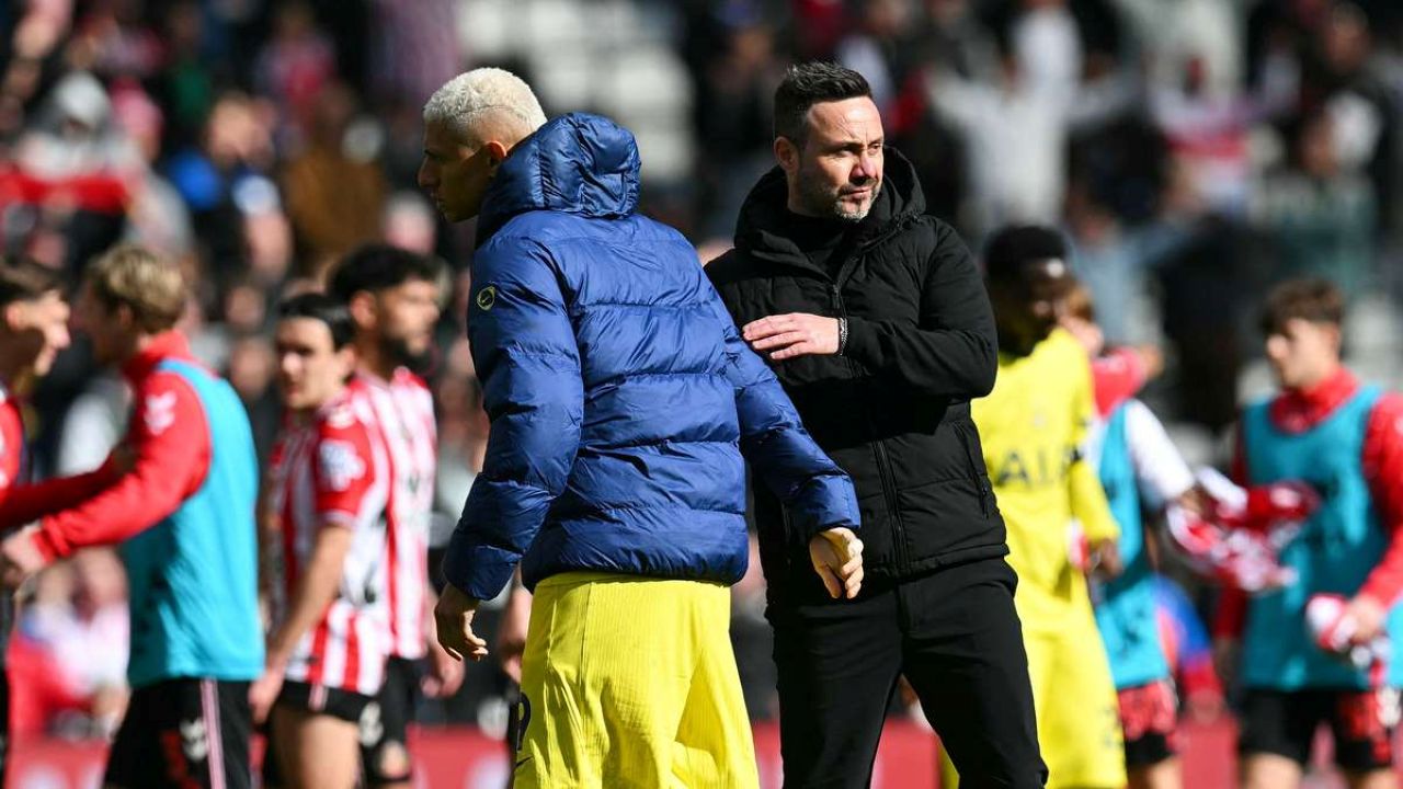 Sunderland vs Tottenham 0-1, De Zerbi: Spurs Butuh Figur Ayah, Bukan Sekadar Pelatih