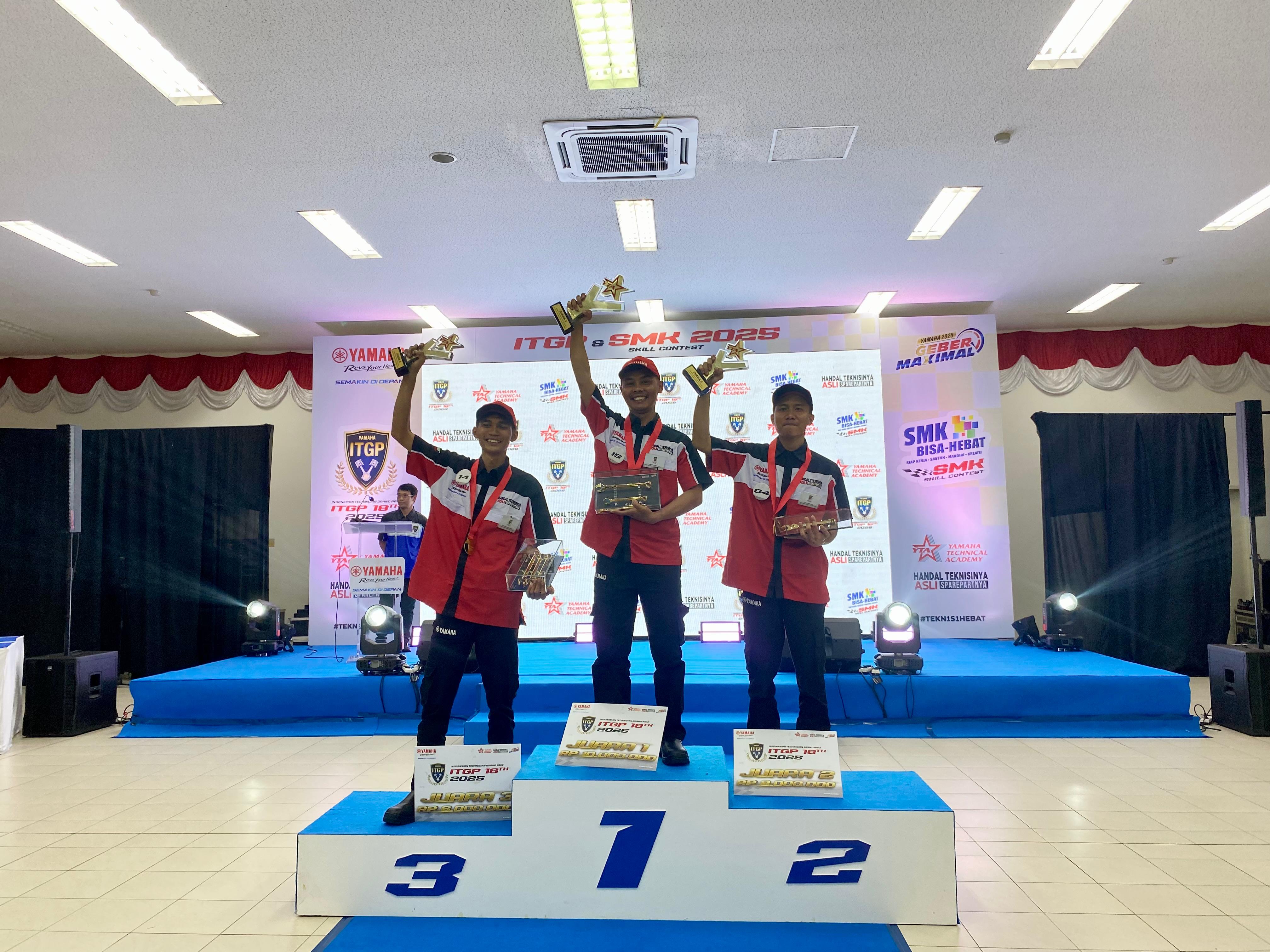 Dari Bengkel ke Dunia: Anak Medan Taklukkan Yamaha ITGP 2025
