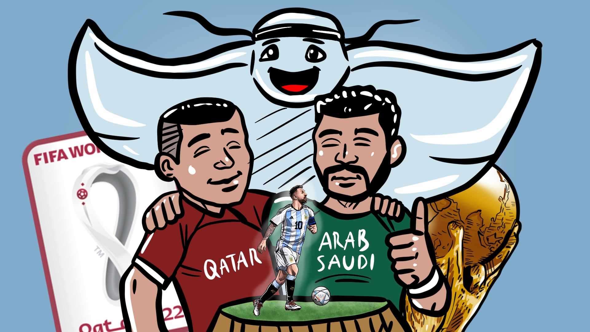 Analisis Ringan Piala Dunia 2022: Qatar dan Saudi Bikin Negara Barat Ngaplo