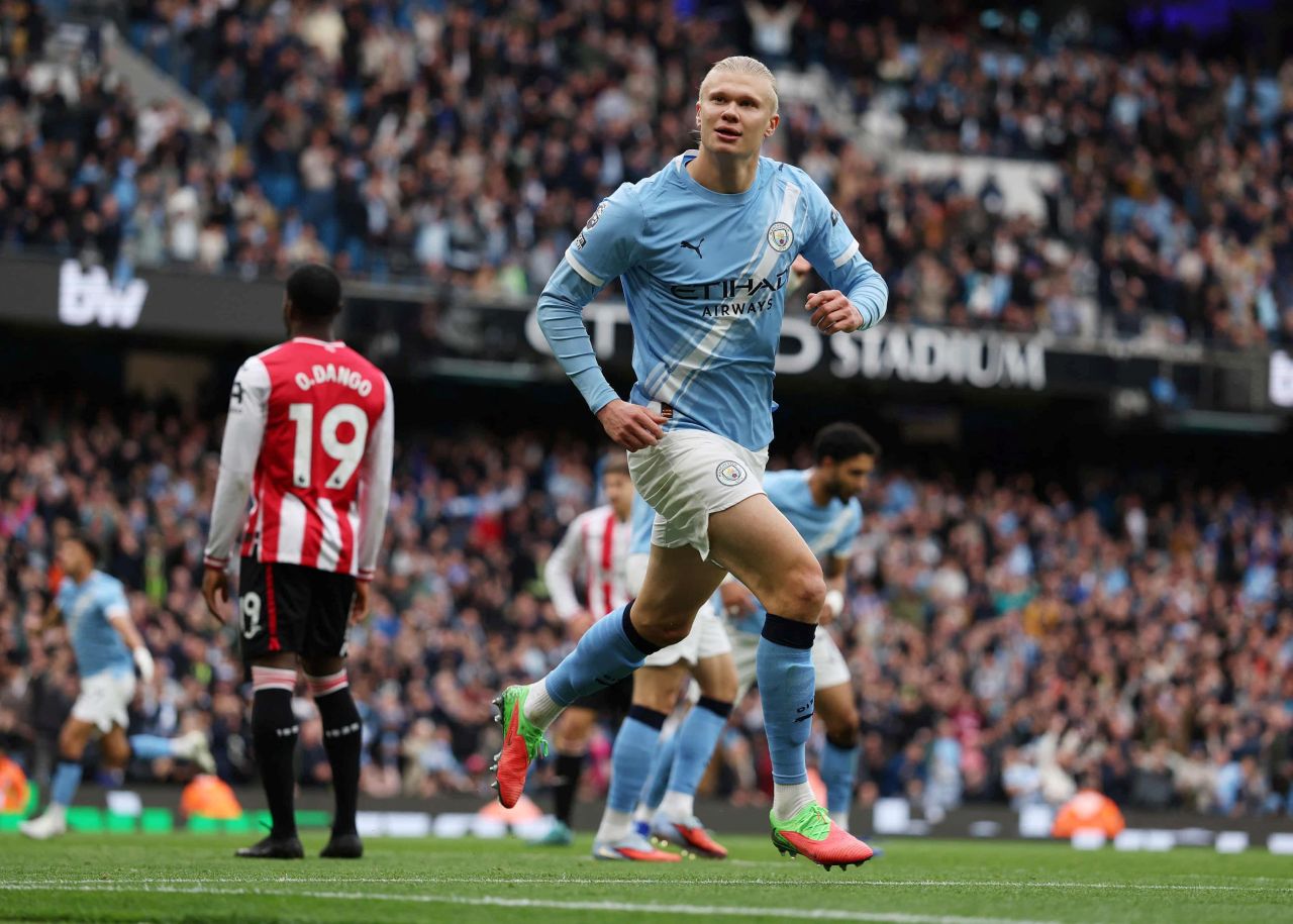 Man City vs Brentford 3-0, Erling Haaland cs Terus Pepet Arsenal