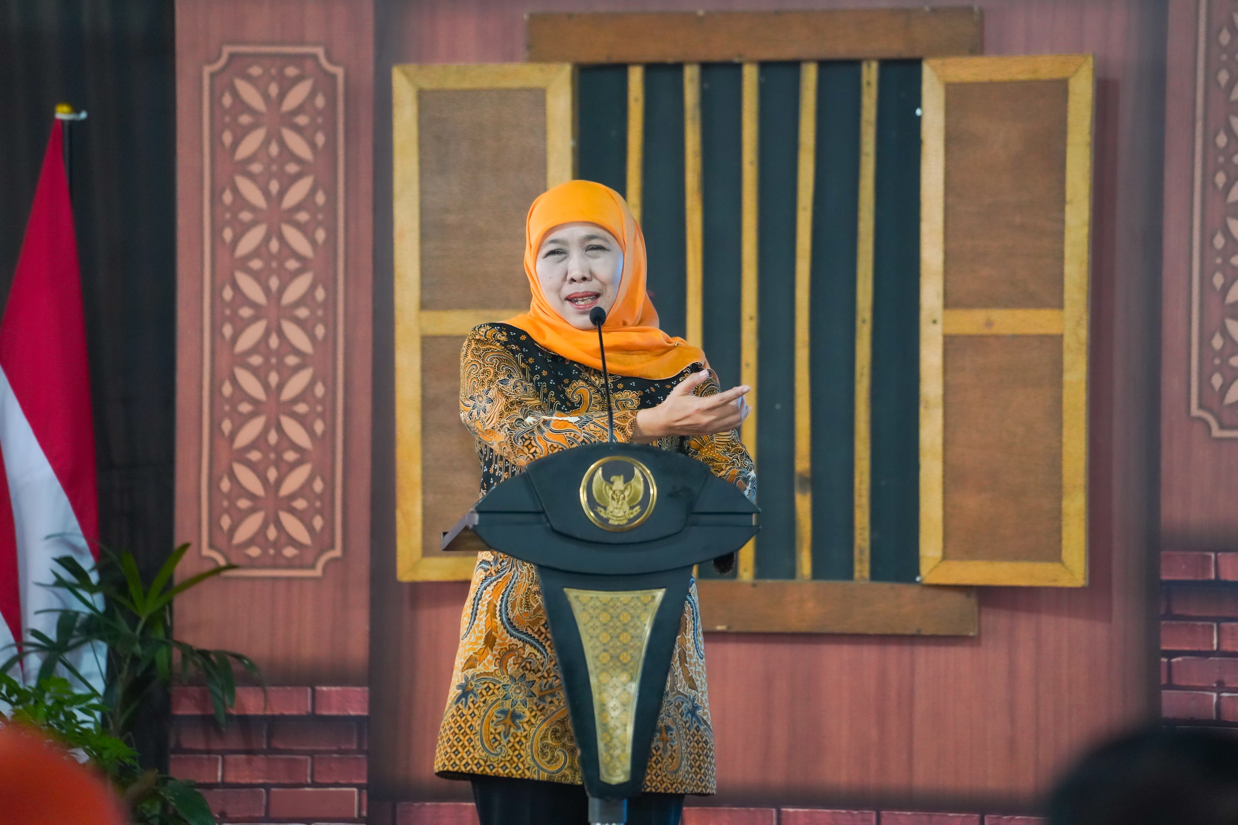 Koperasi Merah Putih di Jatim 100 Persen Terbentuk, Khofifah Optimistis Ekonomi Desa Tumbuh