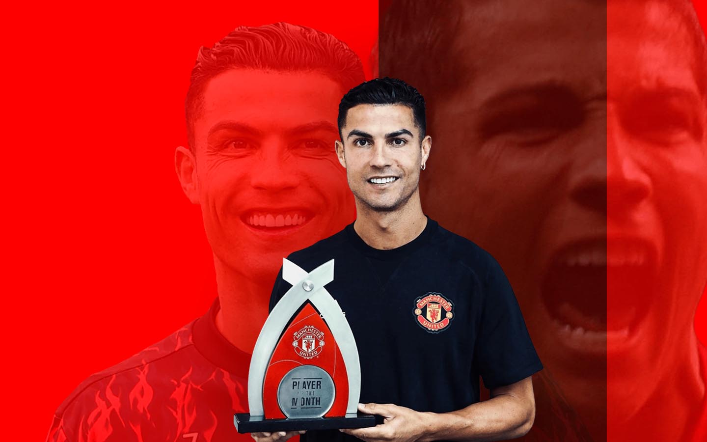 Cristiano Ronaldo Tersenyum Dalam sesi latihan di Manchester United, Kontrak Diperpanjang?