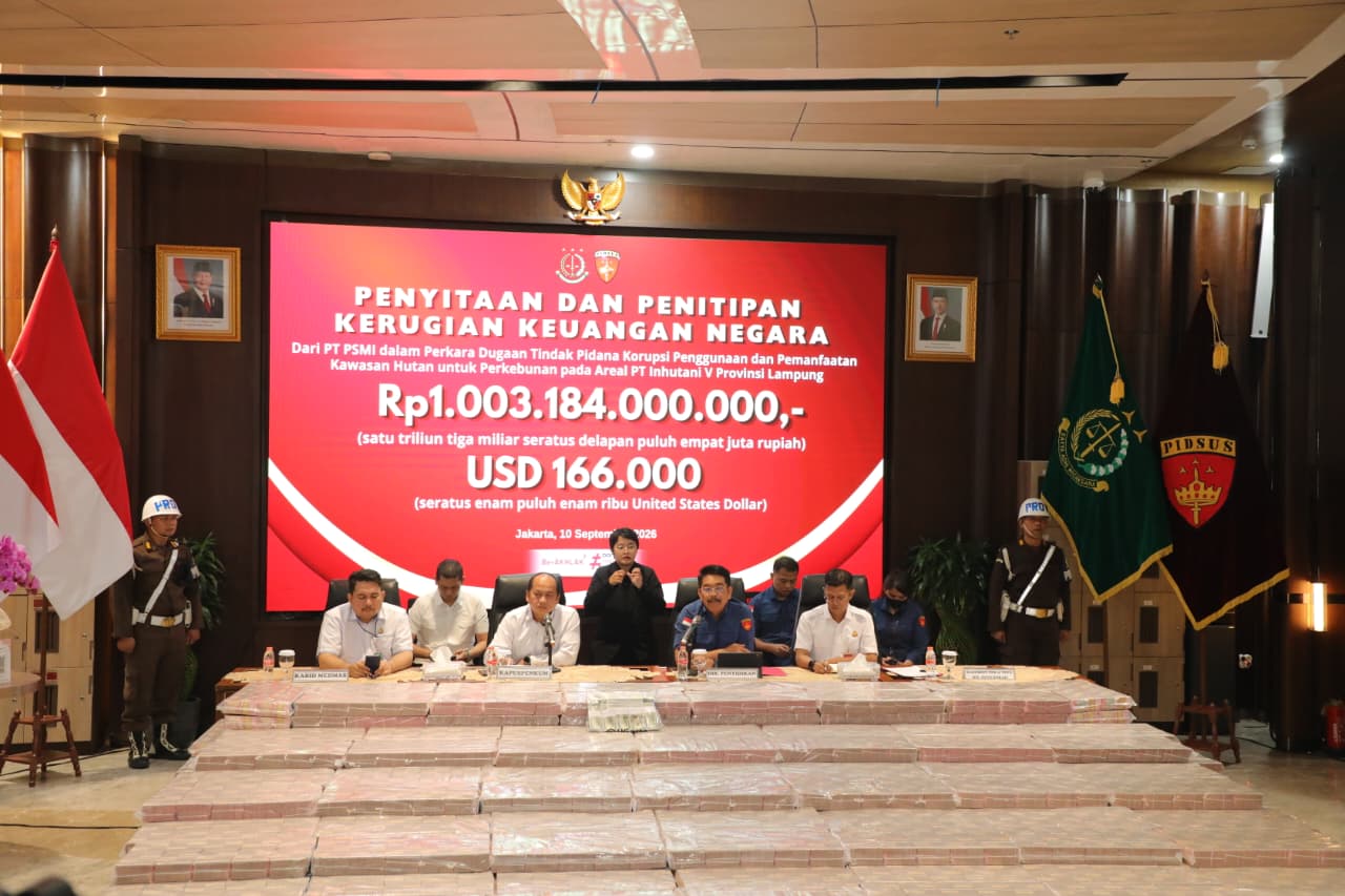 Penitipan Kerugian Negara Rp1 Triliun dalam Perkara PT PSMI