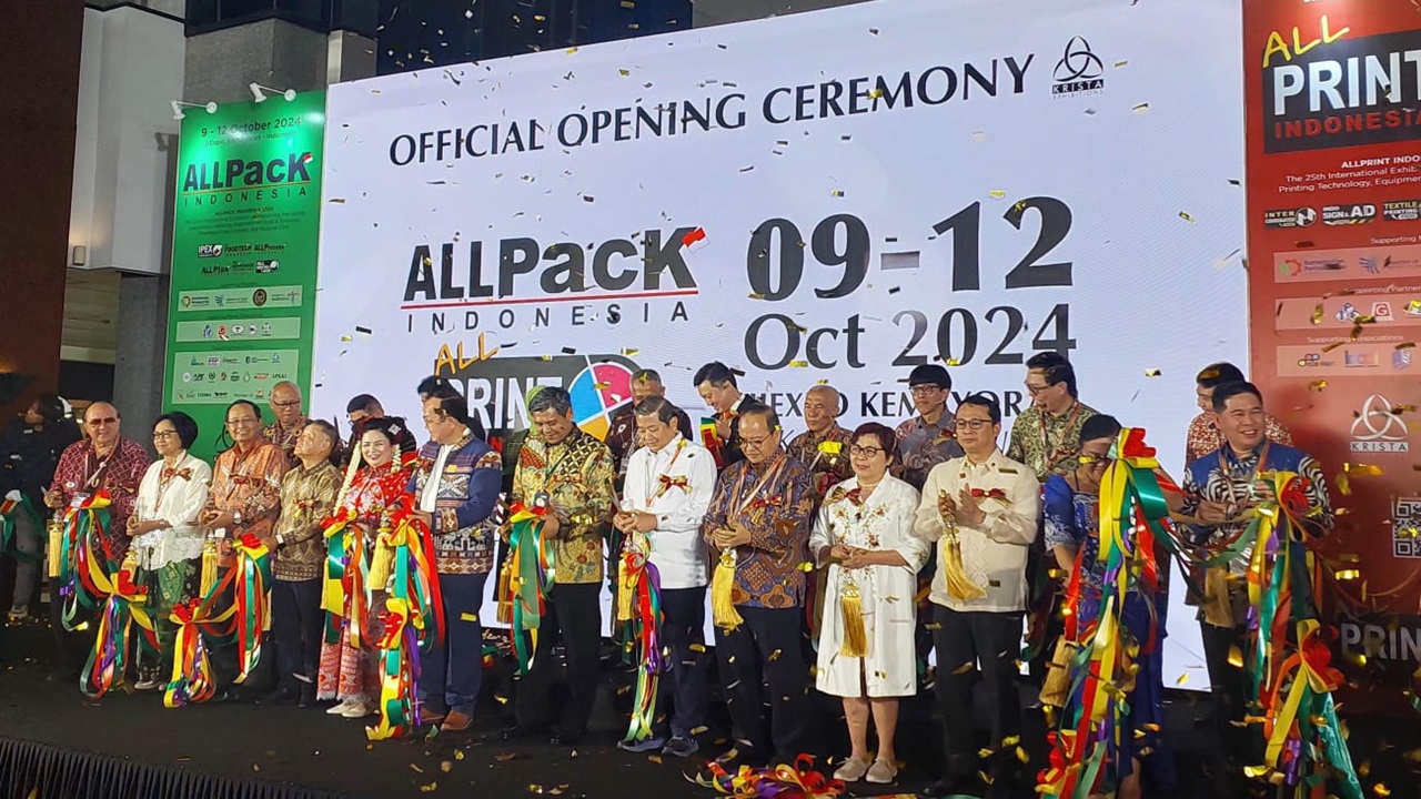 Pameran Internasional ALLPack dan ALLPrint Resmi Dibuka, Peserta Bisa Daftar Online Gratis Lewat Link Ini