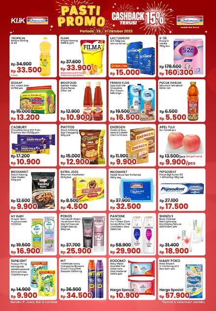 Belanja Makin Hemat! Ini Katalog Terbaru Promo JSM Indomaret 25-31 Oktober 2023