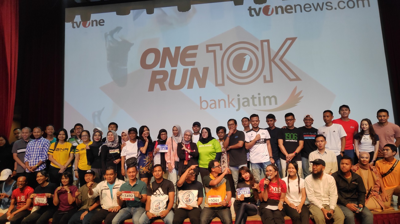 5.000 Pelari Ramaikan One Run 10K Pekan Ini, Hadiahnya Bikin Semangat Banget!