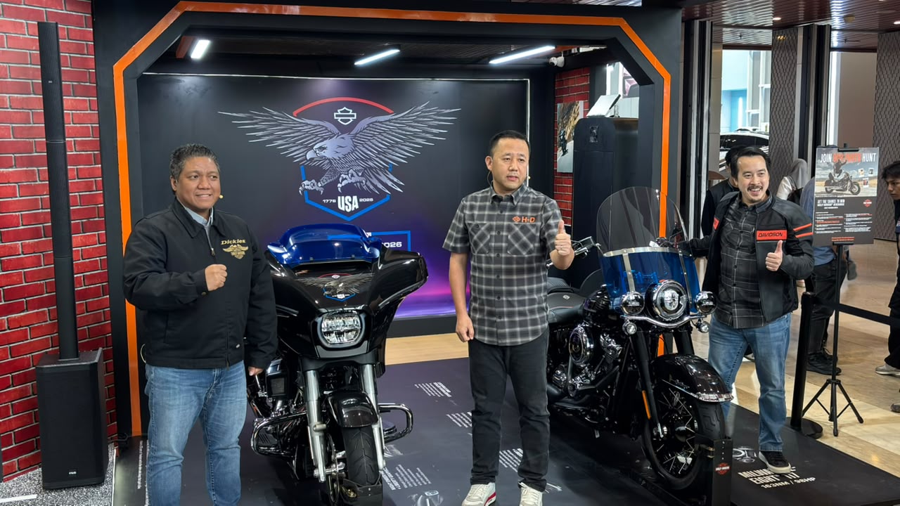 Harley-Davidson Perkuat Lini Touring di GIIAS 2026 Lewat Street Glide dan Heritage Classic Liberty Edition