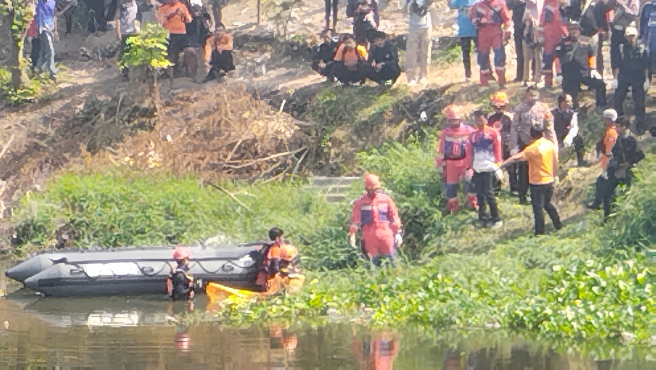 Jenazah Korban Tenggelam di Jembatan Nginden Surabaya Ditemukan