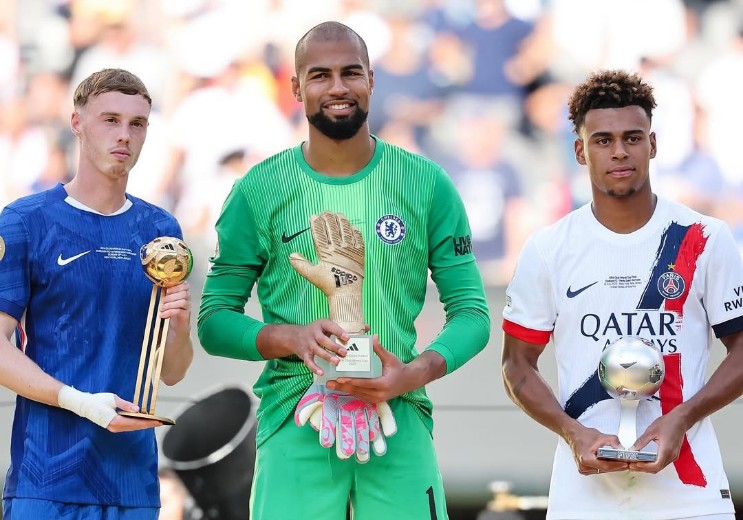 Daftar Penghargaan Piala Dunia Antarklub: Palmer Best Player, Doue Best Young Player