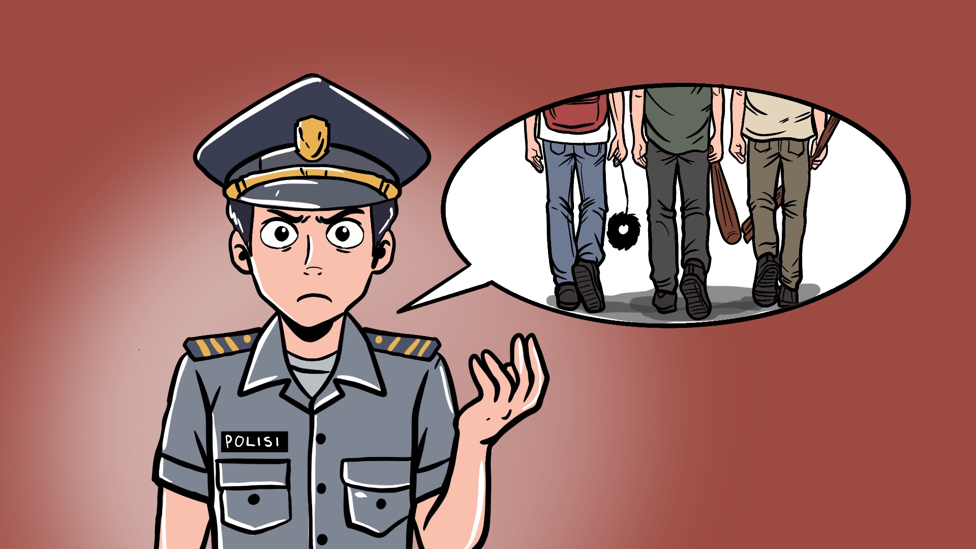 Sajam Tawuran Remaja: Dari Golok sampai Celurit