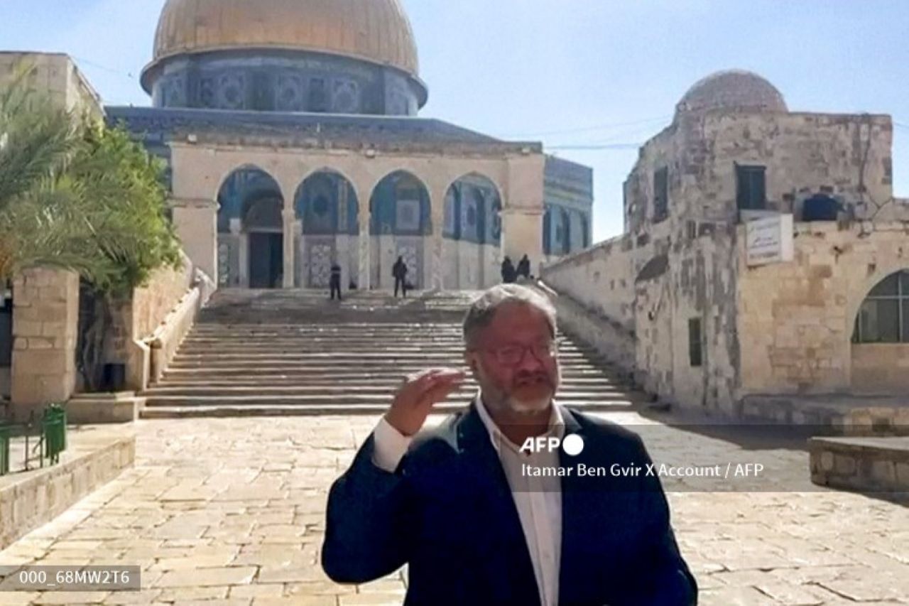 Menteri Keamanan Israel Ben-Gvir Gelar Ibadah di Al-Aqsa: Langgar Status Quo