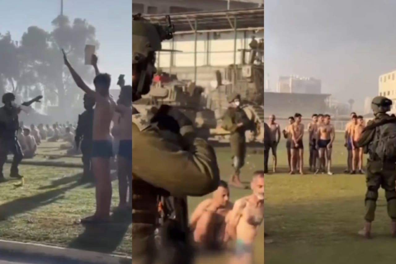 Israel Kembali Tangkap Warga Sipil Gaza, Ditelanjangi dan Dikumpulkan di Stadion Sepakbola