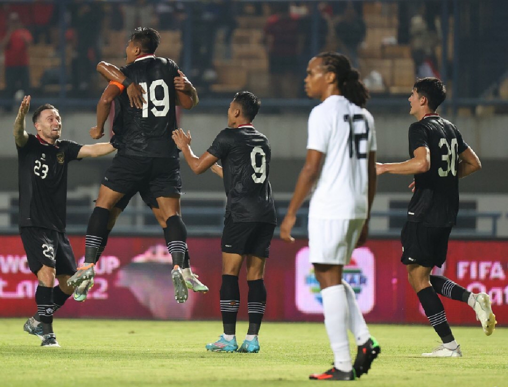 Posisi Indonesia di Ranking FIFA Naik 2 Peringkat usai Kalahkan Curacao