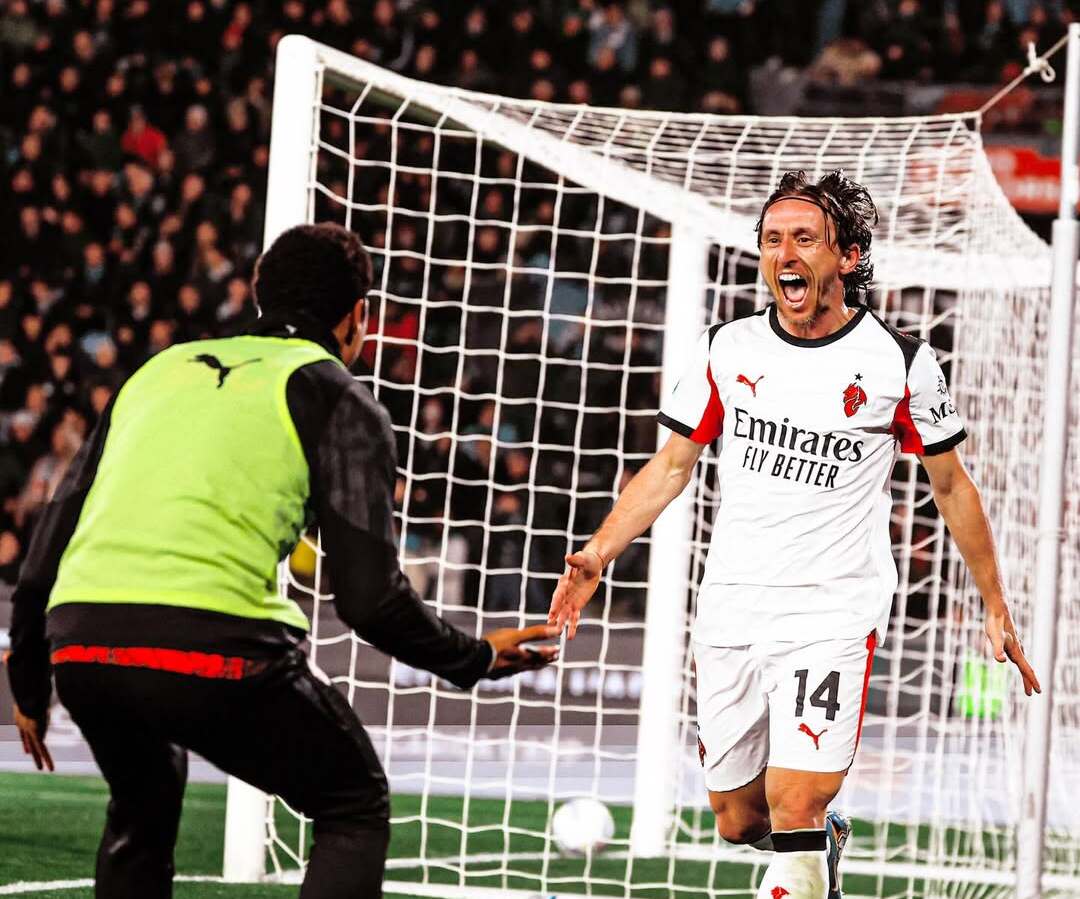 Rating Pemain AC Milan Usai Kalahkan Pisa 1-2: Luka Modric Jadi Pembeda