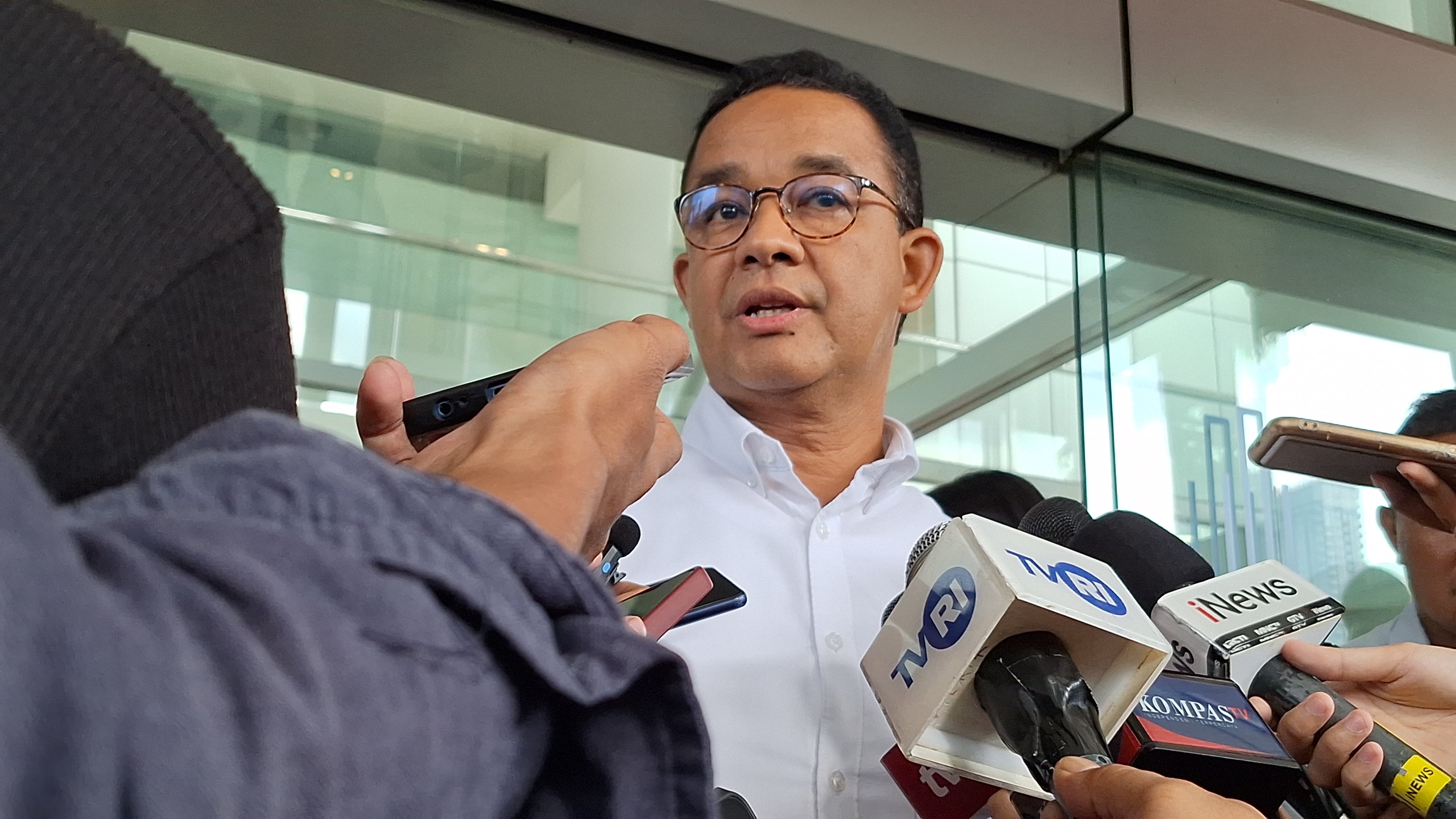 Soal Hak Angket, Anies Pasrah ke Partai Pengusung