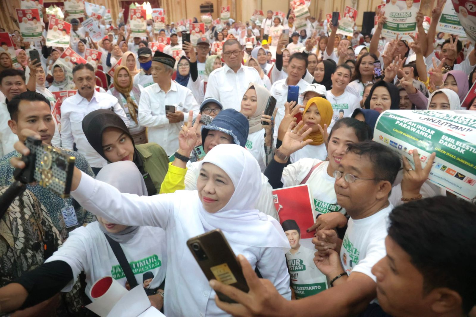 Dukungan Aliansi Transportasi Perkuat Posisi Khofifah-Emil di Pilgub Jatim