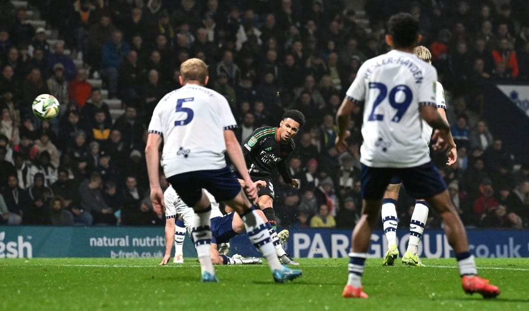 Arsenal Bungkam Preston North End 3-0, The Gunners On Fire di Carabao Cup!