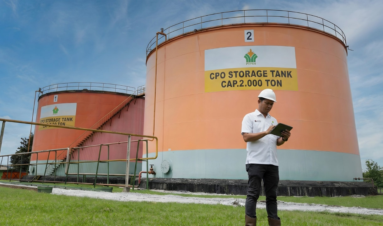 Dominan Diserap Pasar Domestik, CPO PTPN IV PalmCo Tetap Sasar 100 Persen RSPO dan ISPO