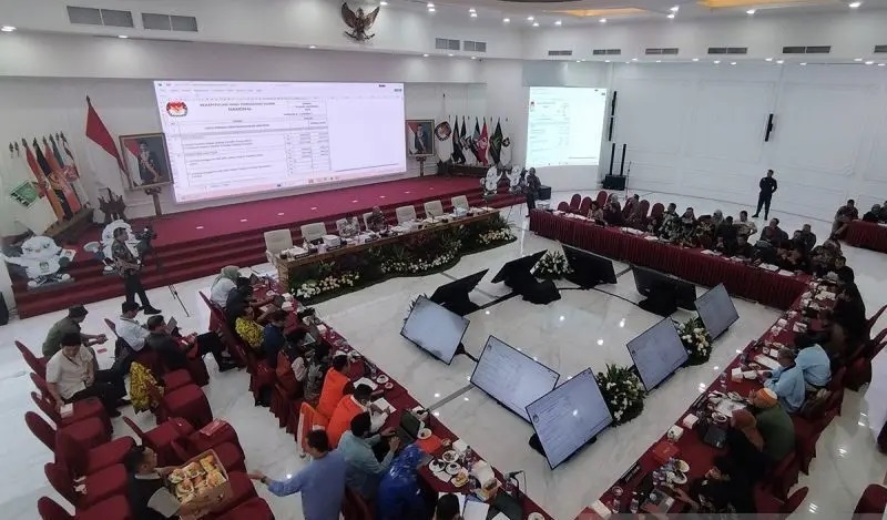 Rekapitulasi Nasional KPU: Prabowo-Gibran Menang di 29 Provinsi