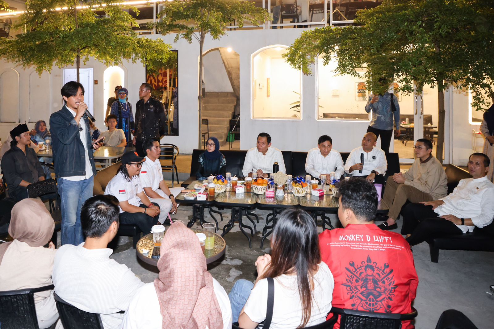 Safari Ramadan di Serang, AHY Janji Bangun Ruang Kreatif untuk Komunitas Pemuda Ekraf