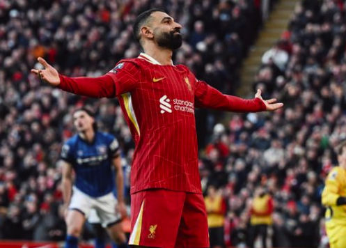 Hasil Liverpool vs Ipswich 4-1: Mo Salah Lewati Rekor Thierry Henry!