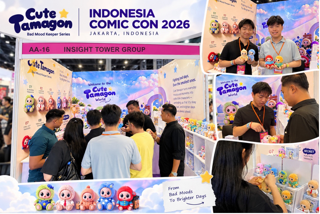CUTE TAMAGON Makes Indonesian Debut at Indonesia Comic Con 2026